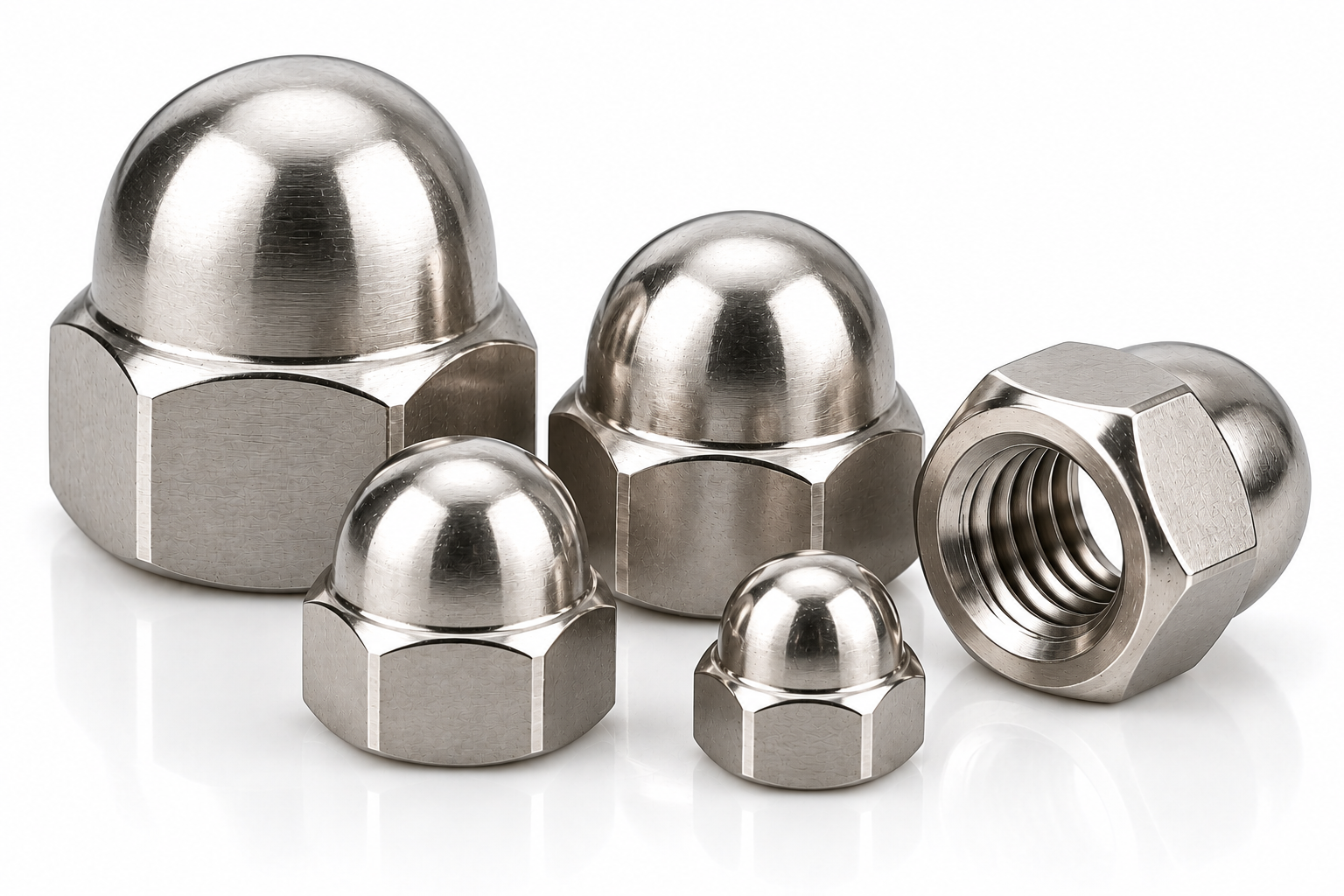 DIN 1587 Dome Nut – stainless steel fastener by Accurate Fastners